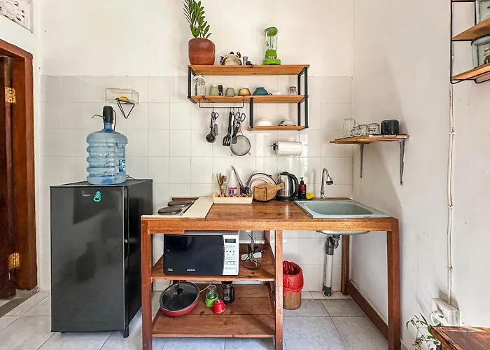Apartment 1br With Shared Pool, Fitness And Private Kitchen In Canggu (Bali)